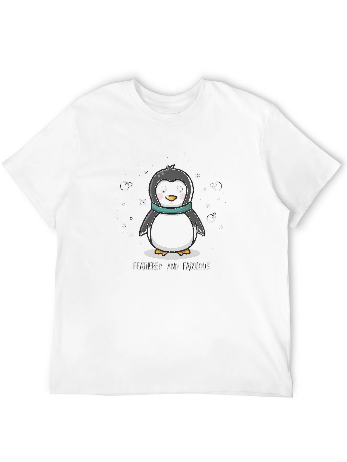 Feathered & Fabulous Penguin T-Shirt