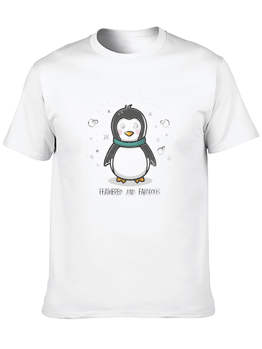 Feathered & Fabulous Penguin T-Shirt