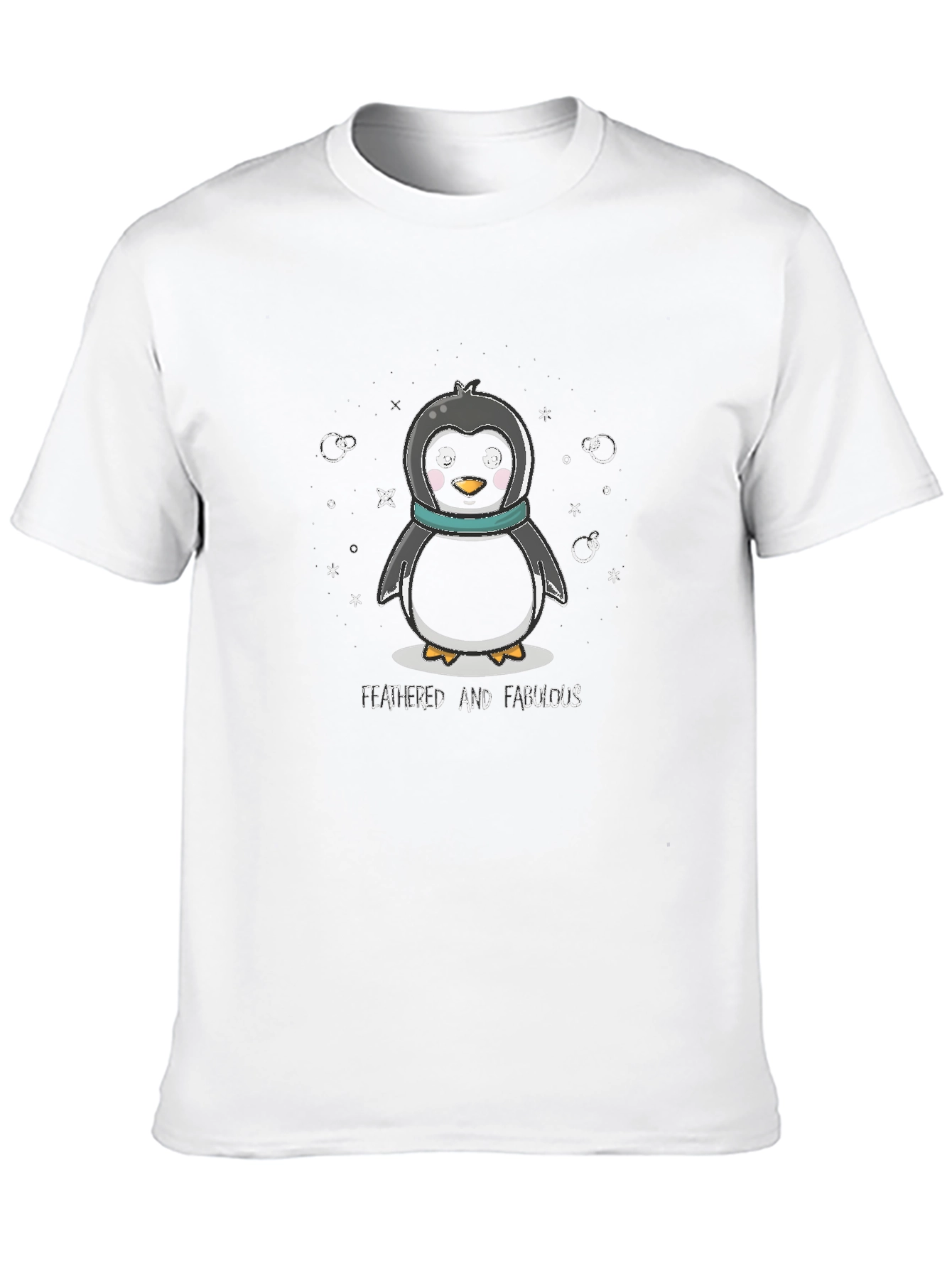 Feathered & Fabulous Penguin T-Shirt