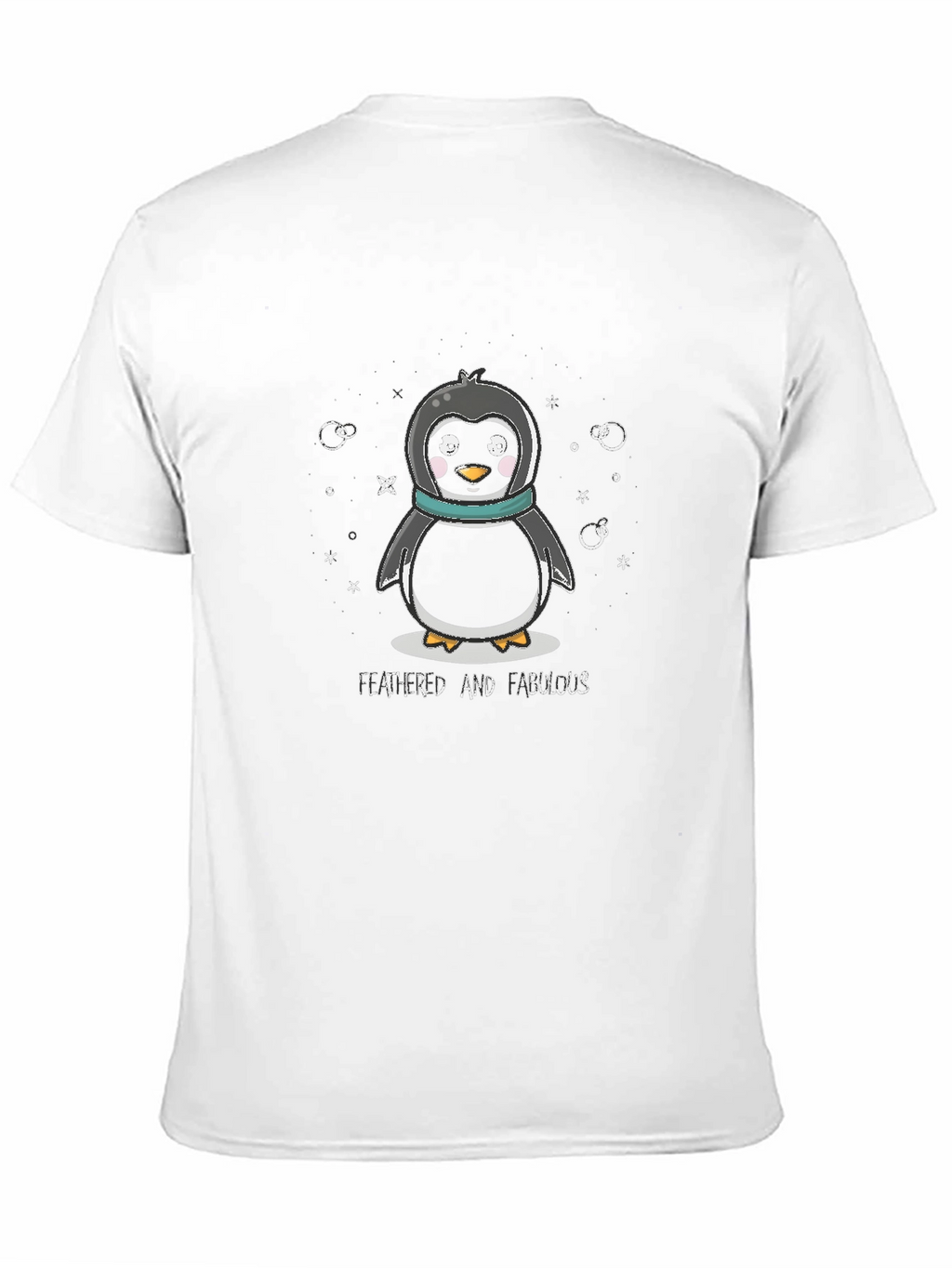 Feathered & Fabulous Penguin T-Shirt