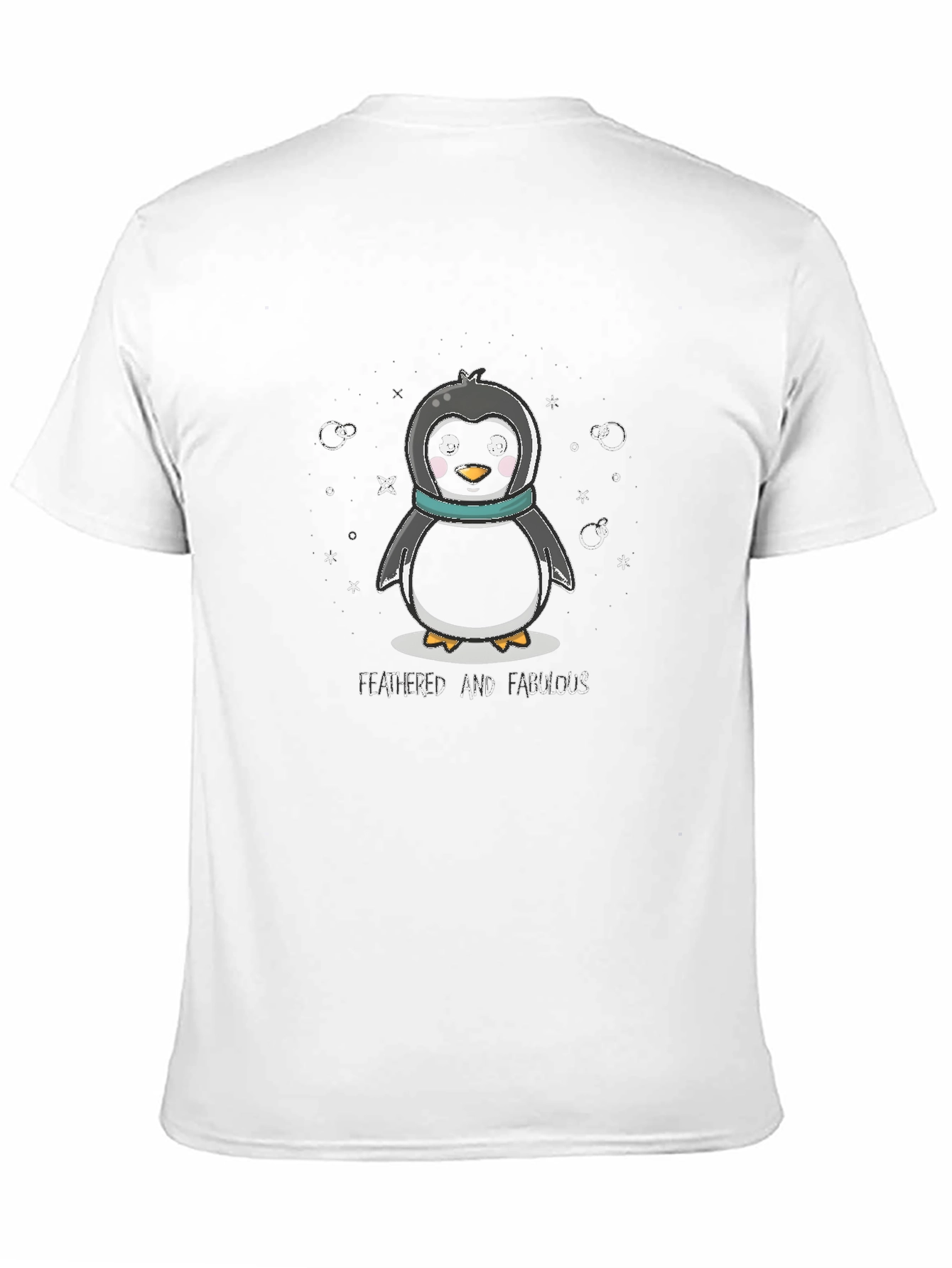 Feathered & Fabulous Penguin T-Shirt
