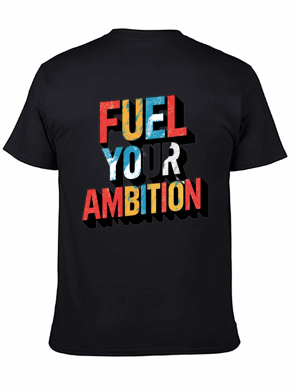 Fuel Your Ambition Graphic Tee - Black