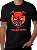 Small But Fierce Dog Graphic T-Shirt