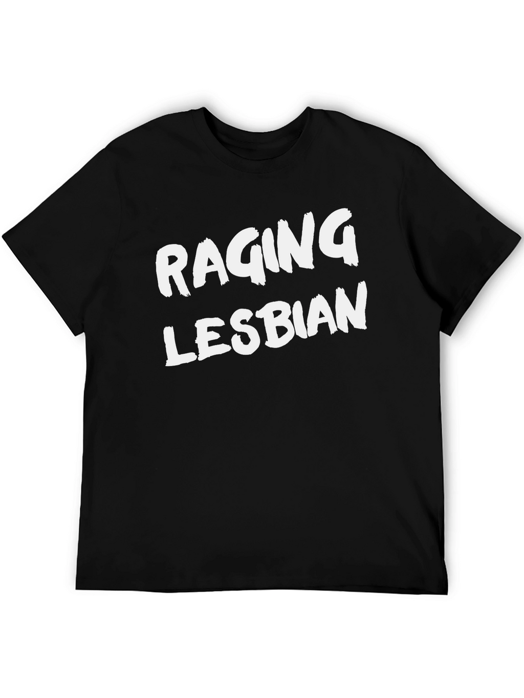Raging Lesbian Graphic T-Shirt - Bold Statement Tee