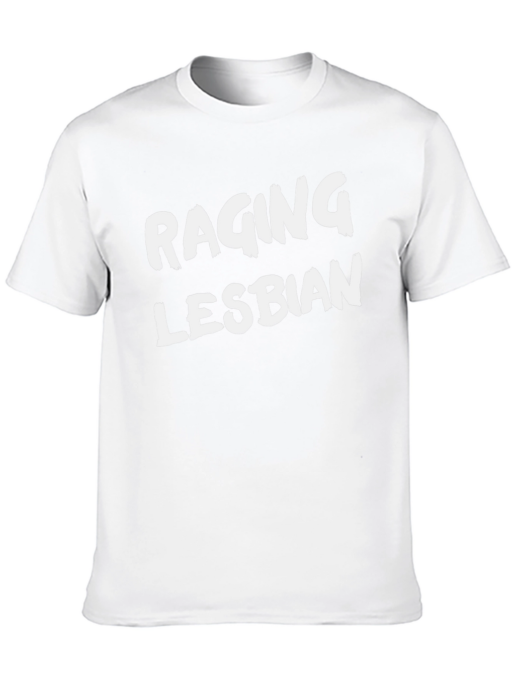 Raging Lesbian Graphic T-Shirt - Bold Statement Tee