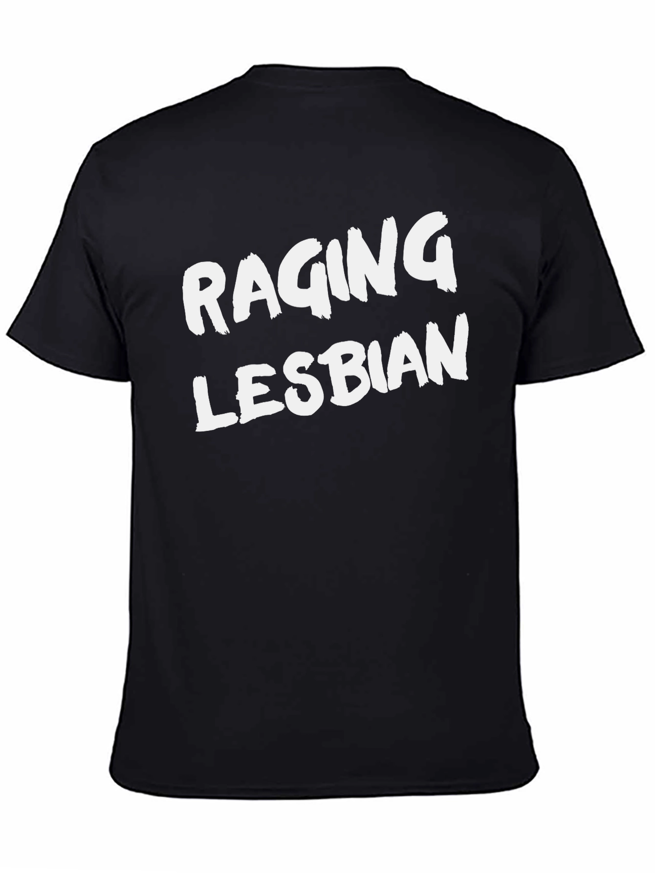 Raging Lesbian Graphic T-Shirt - Bold Statement Tee