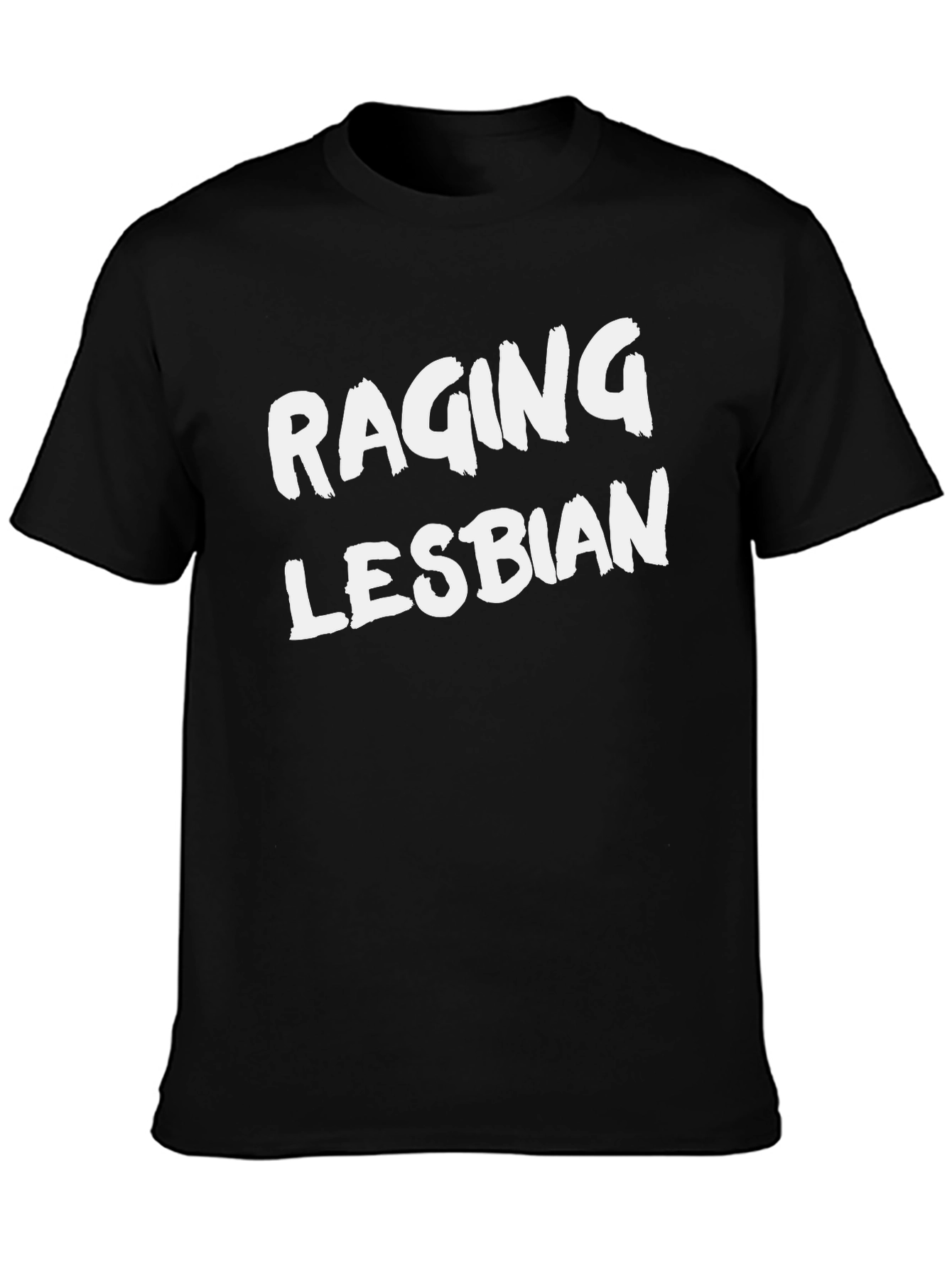 Raging Lesbian Graphic T-Shirt - Bold Statement Tee