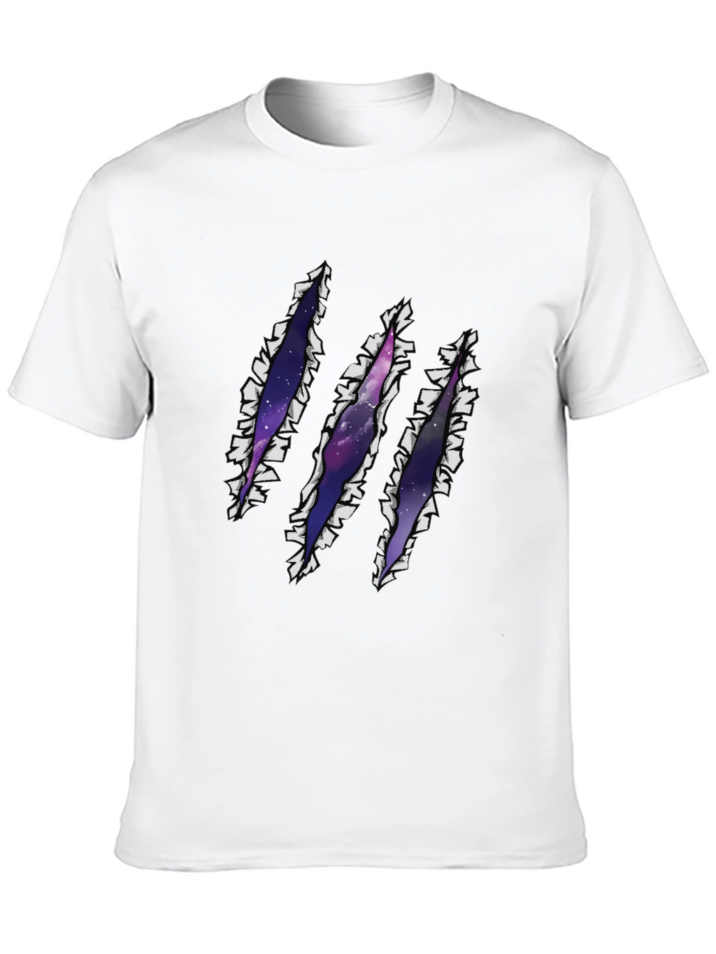 Galaxy Claw T-Shirt - Cosmic Style Tee
