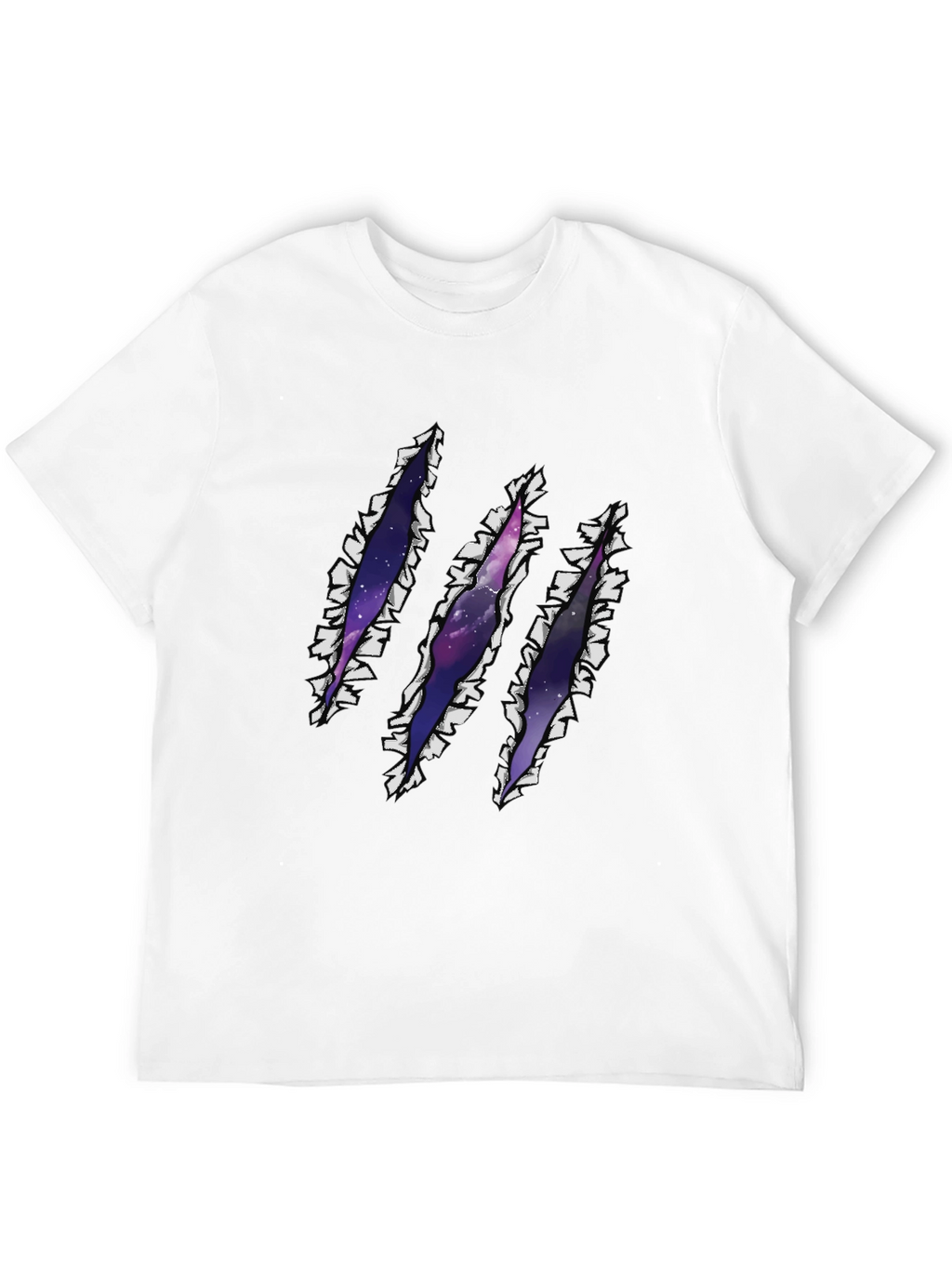 Galaxy Claw T-Shirt - Cosmic Style Tee