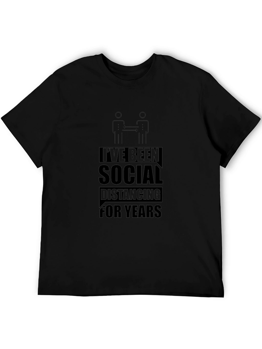 Social Distancing T-Shirt - Introvert Humor