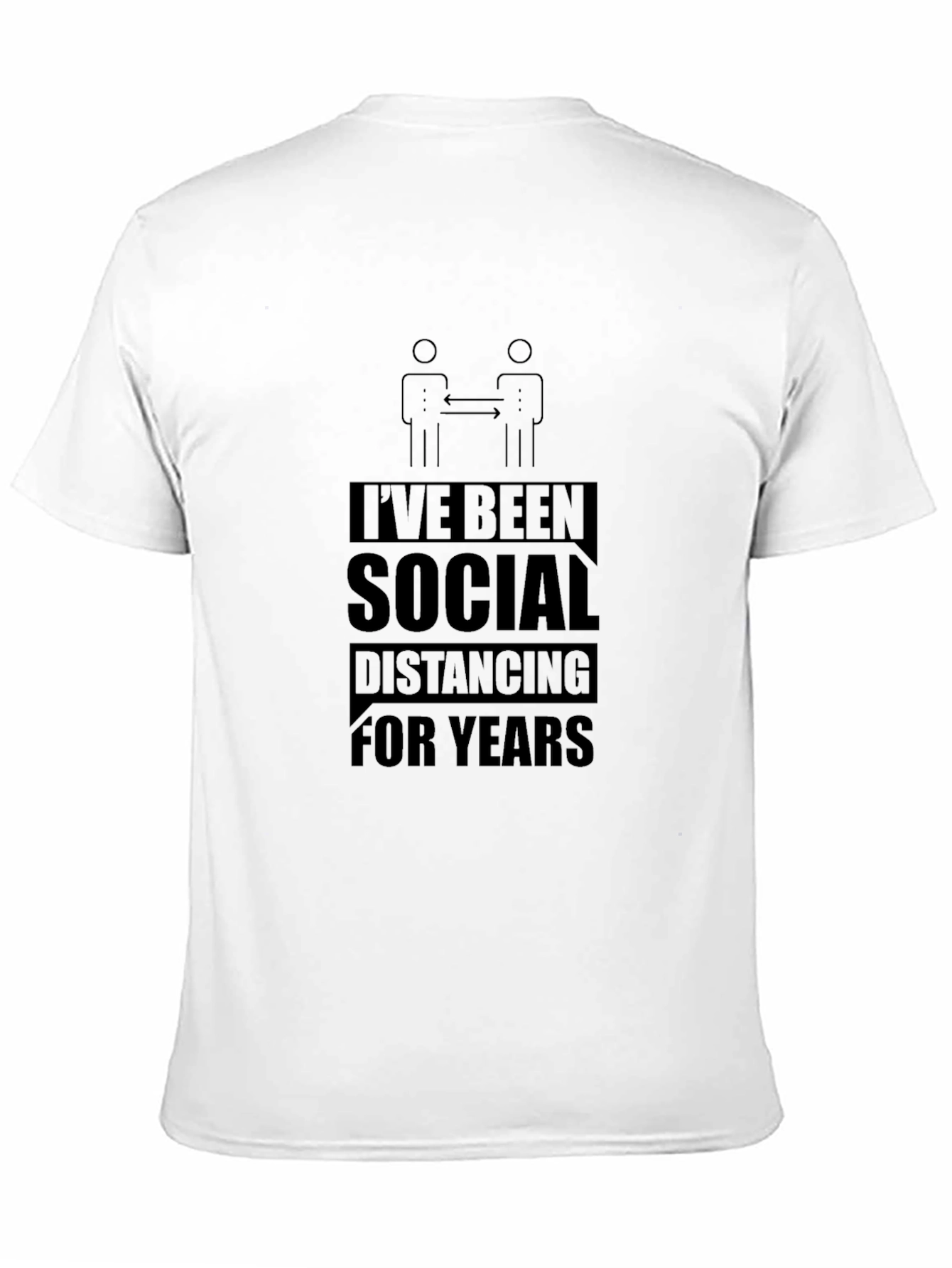 Social Distancing T-Shirt - Introvert Humor