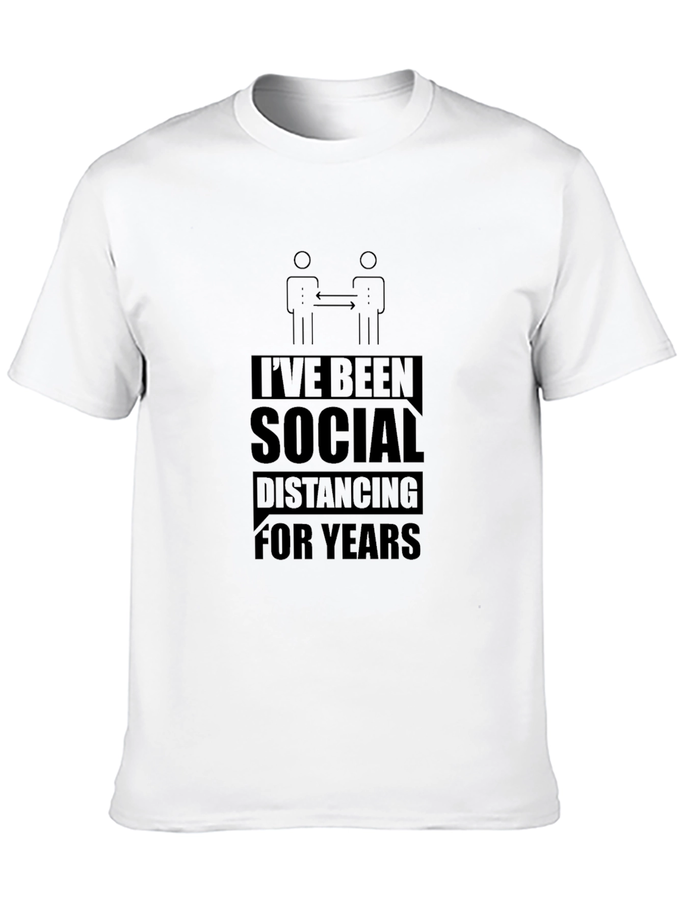 Social Distancing T-Shirt - Introvert Humor