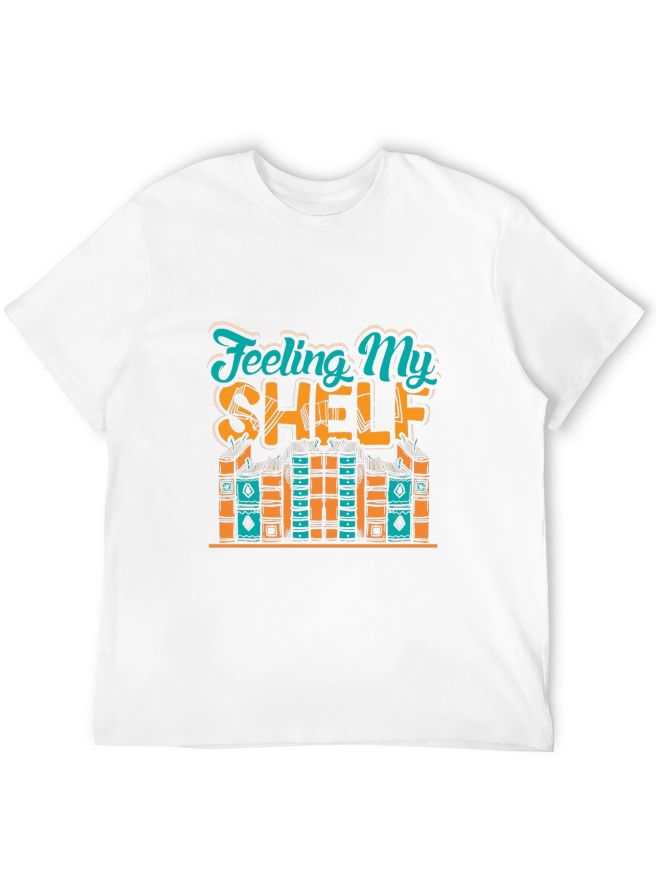 Feeling My Shelf Novelty Graphic T-Shirt