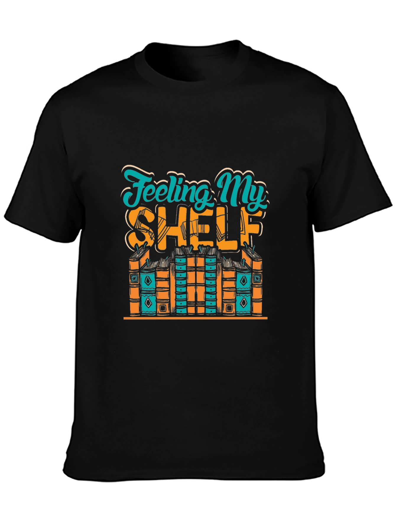 Feeling My Shelf Novelty Graphic T-Shirt
