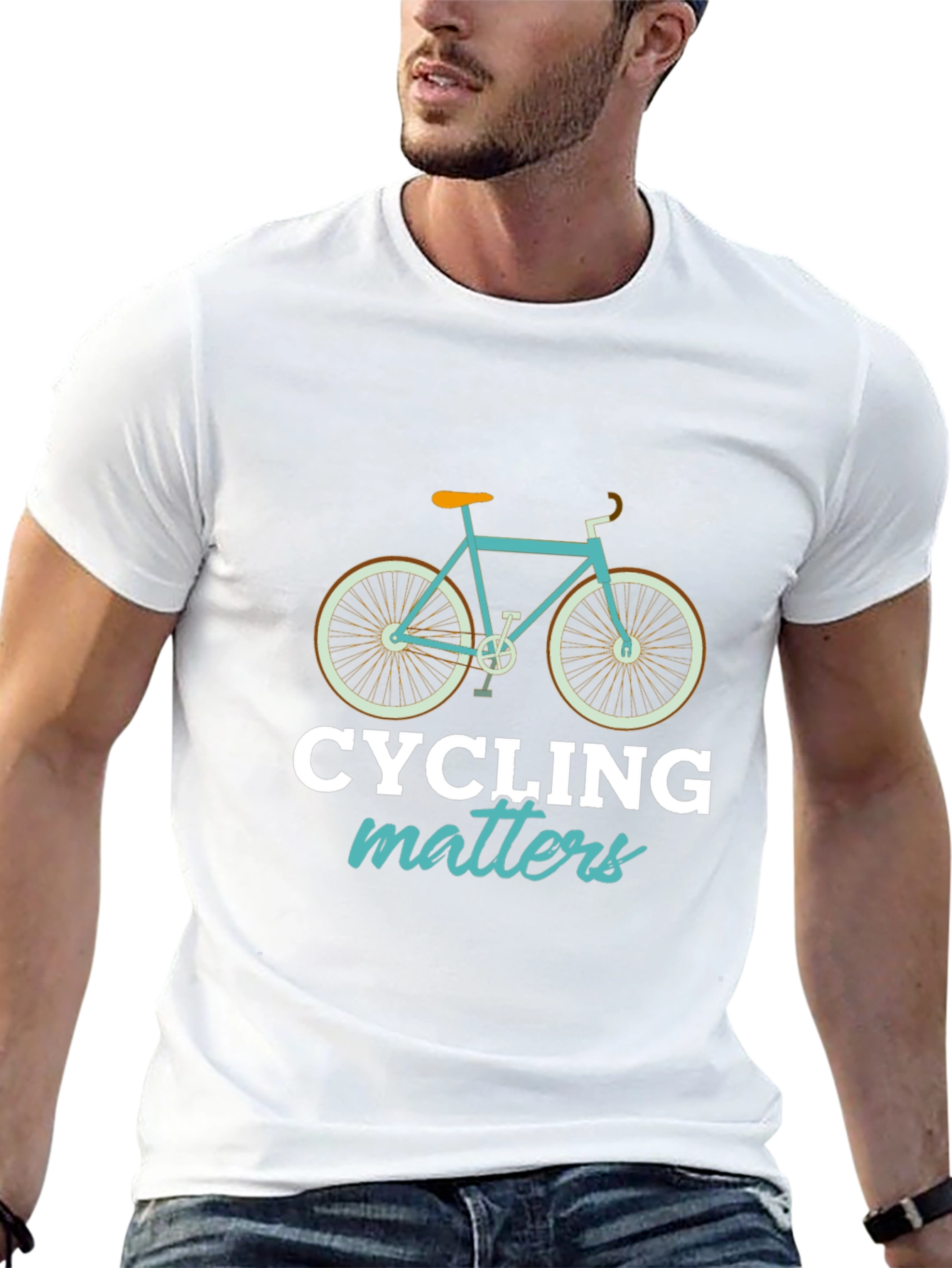 Cycling Matters Graphic Tee - Bike Lovers T-Shirt