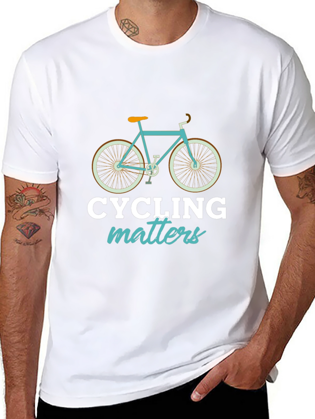 Cycling Matters Graphic Tee - Bike Lovers T-Shirt