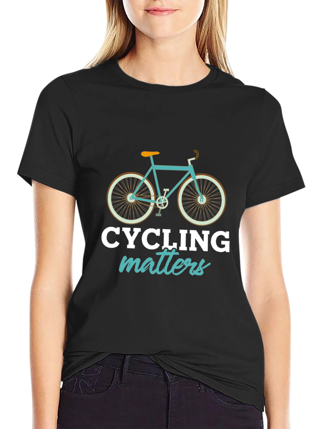 Cycling Matters Graphic Tee - Bike Lovers T-Shirt