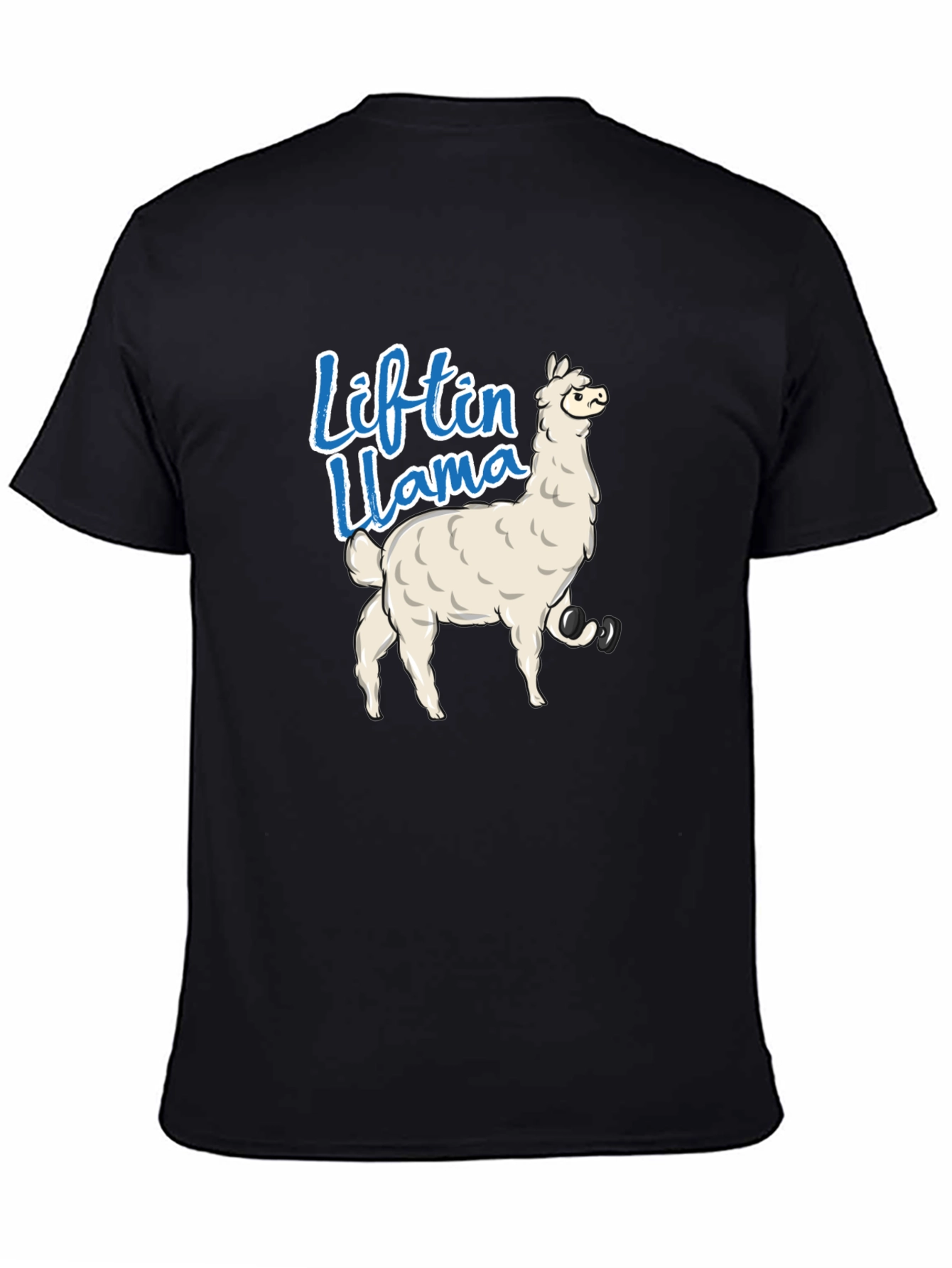 Liftin Llama Graphic T-Shirt