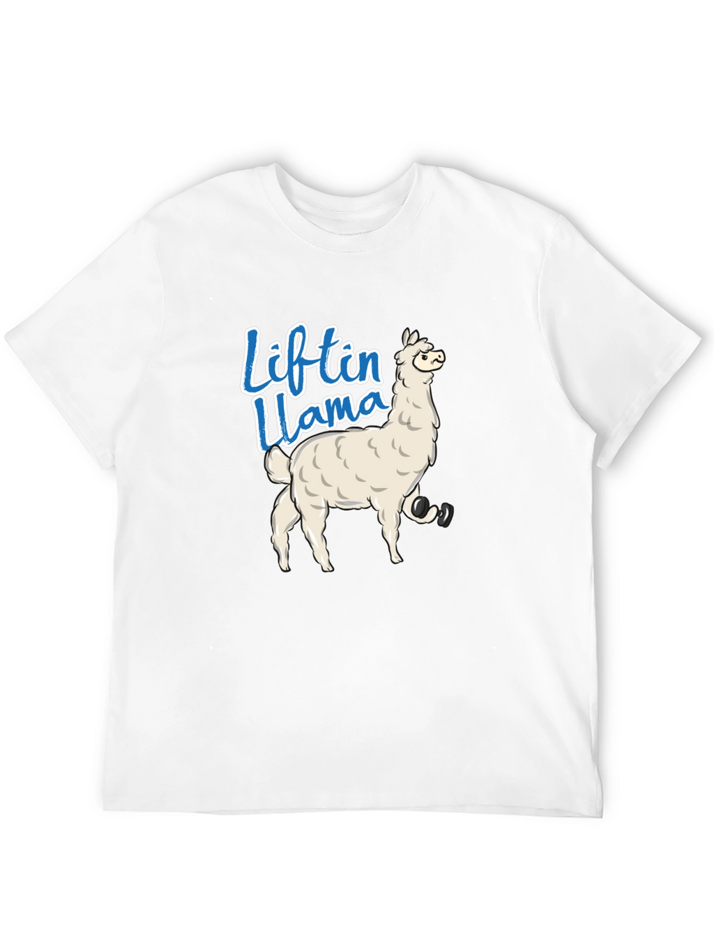 Liftin Llama Graphic T-Shirt