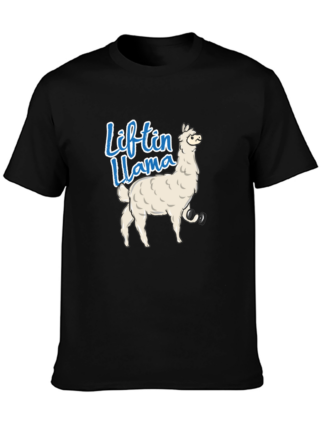 Liftin Llama Graphic T-Shirt
