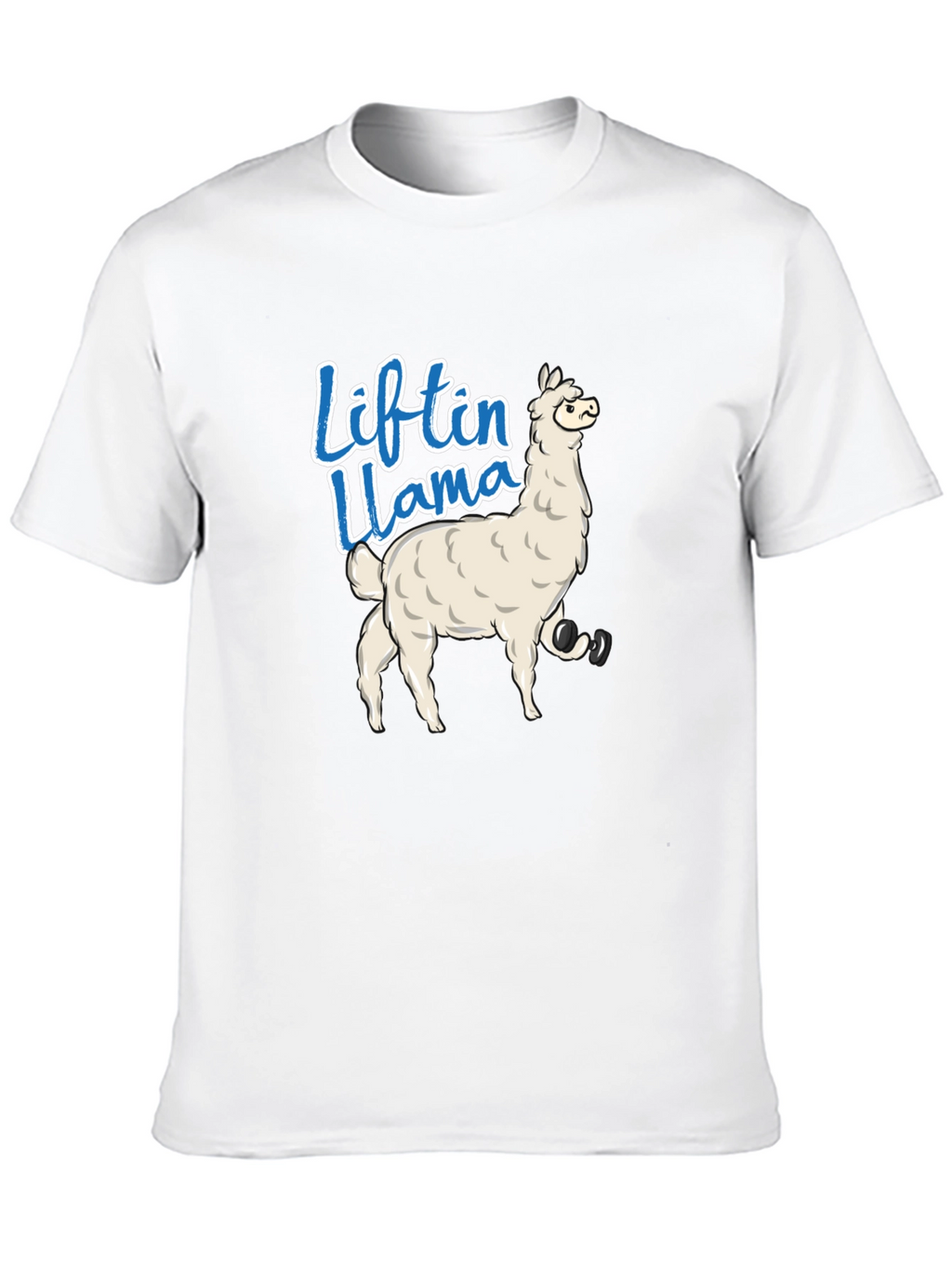 Liftin Llama Graphic T-Shirt