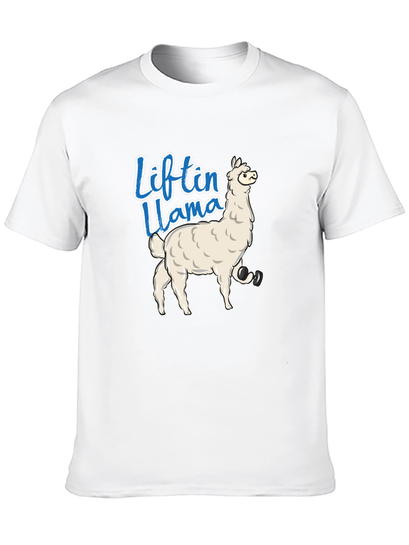 Liftin Llama Graphic T-Shirt
