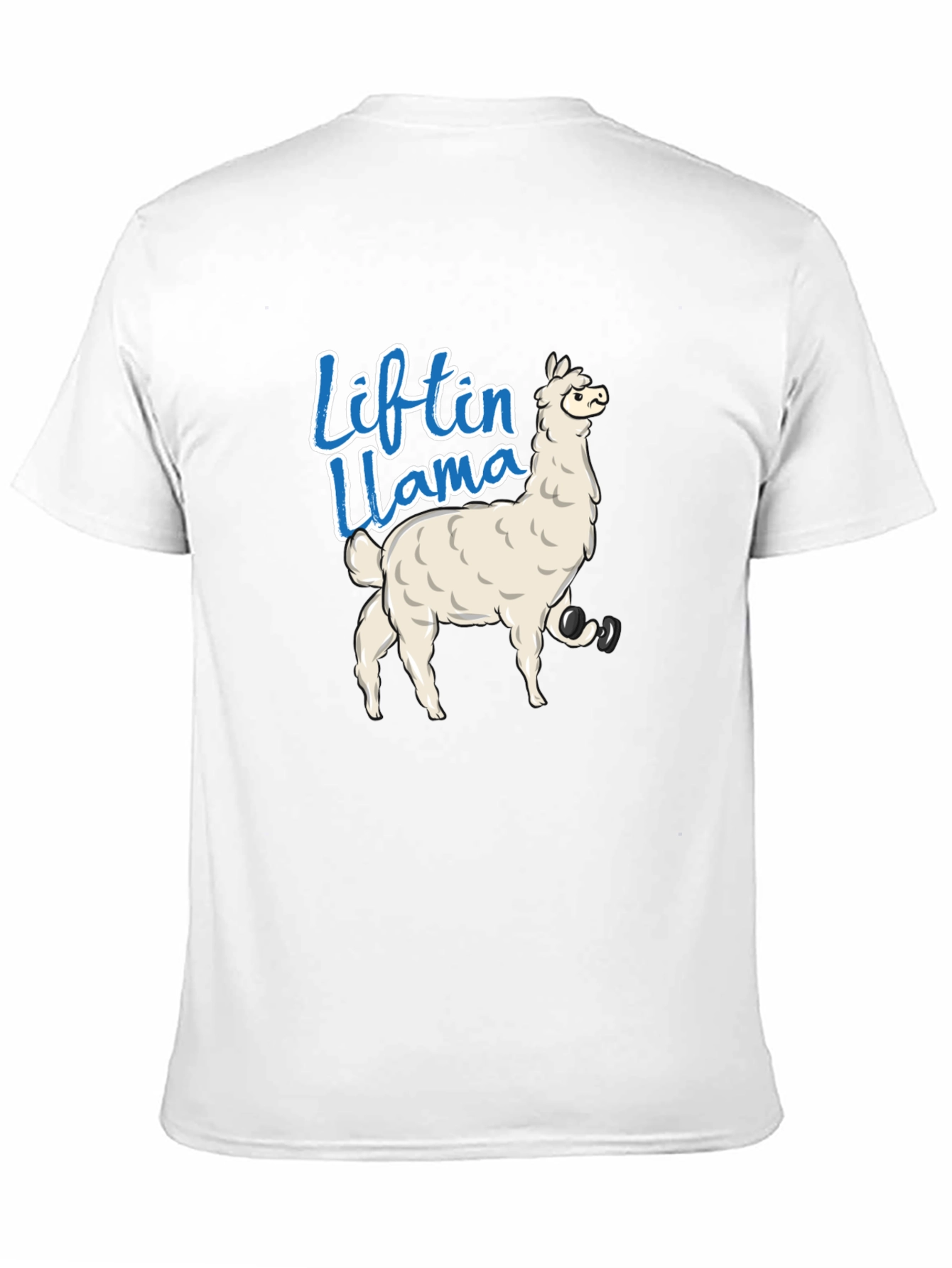 Liftin Llama Graphic T-Shirt