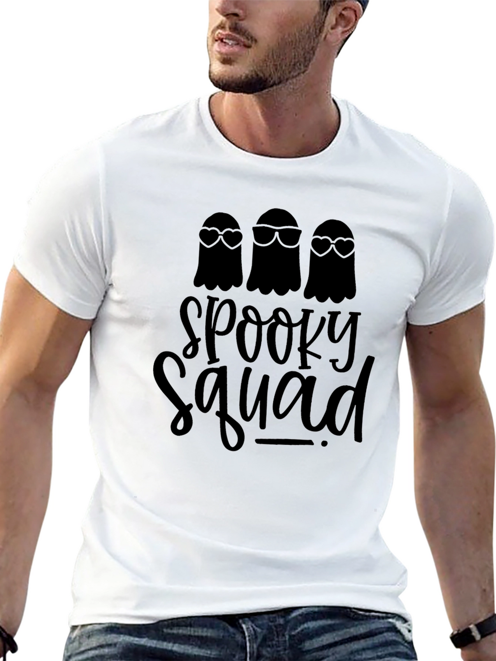 Spooky Squad Halloween Graphic Tee