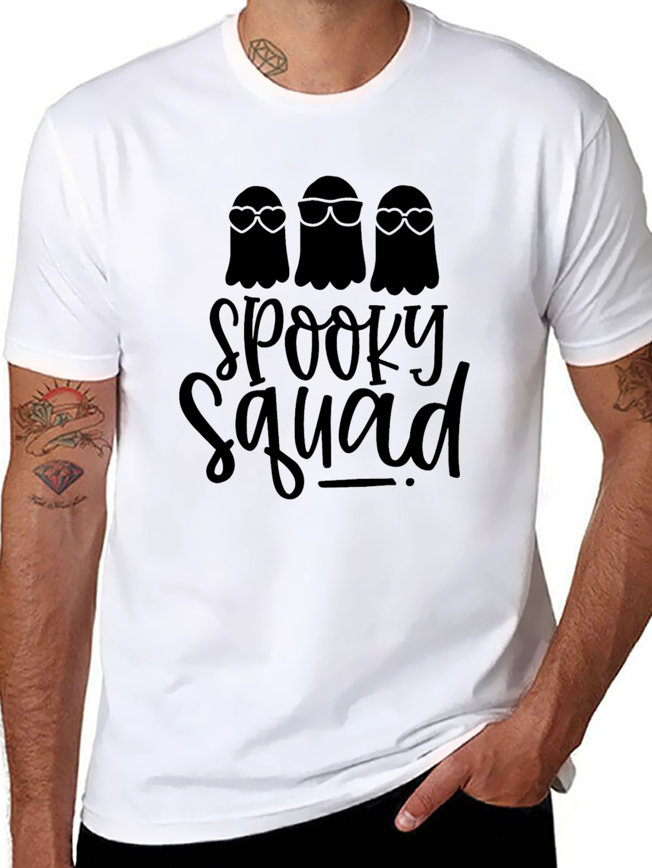 Spooky Squad Halloween Graphic Tee