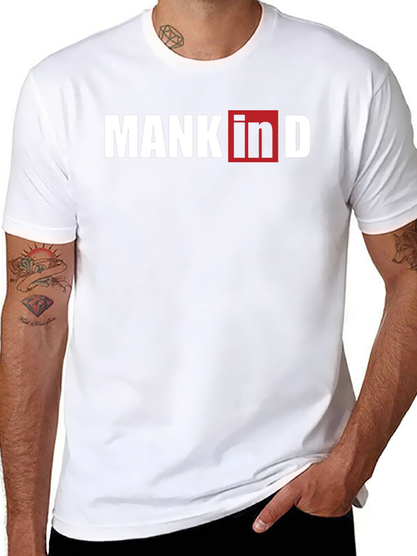 Mank In D Graphic Tee - Cool Casual Style