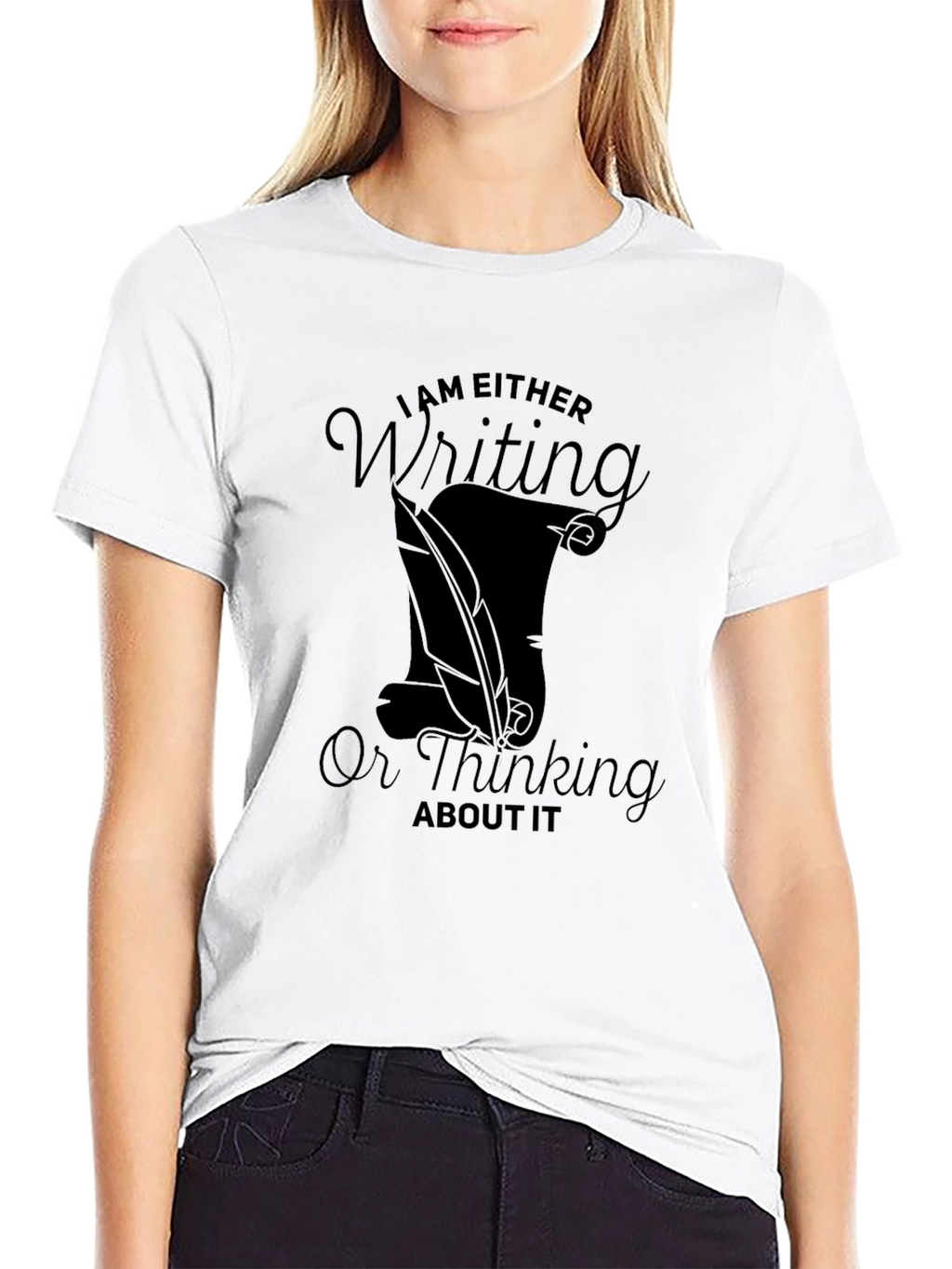 I am Either Writing T-Shirt