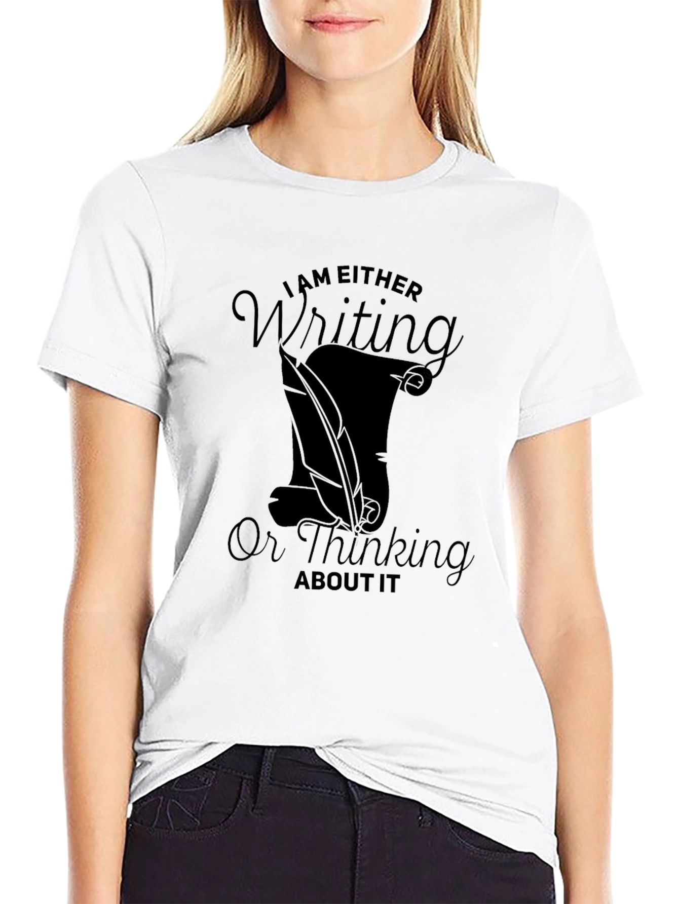I am Either Writing T-Shirt