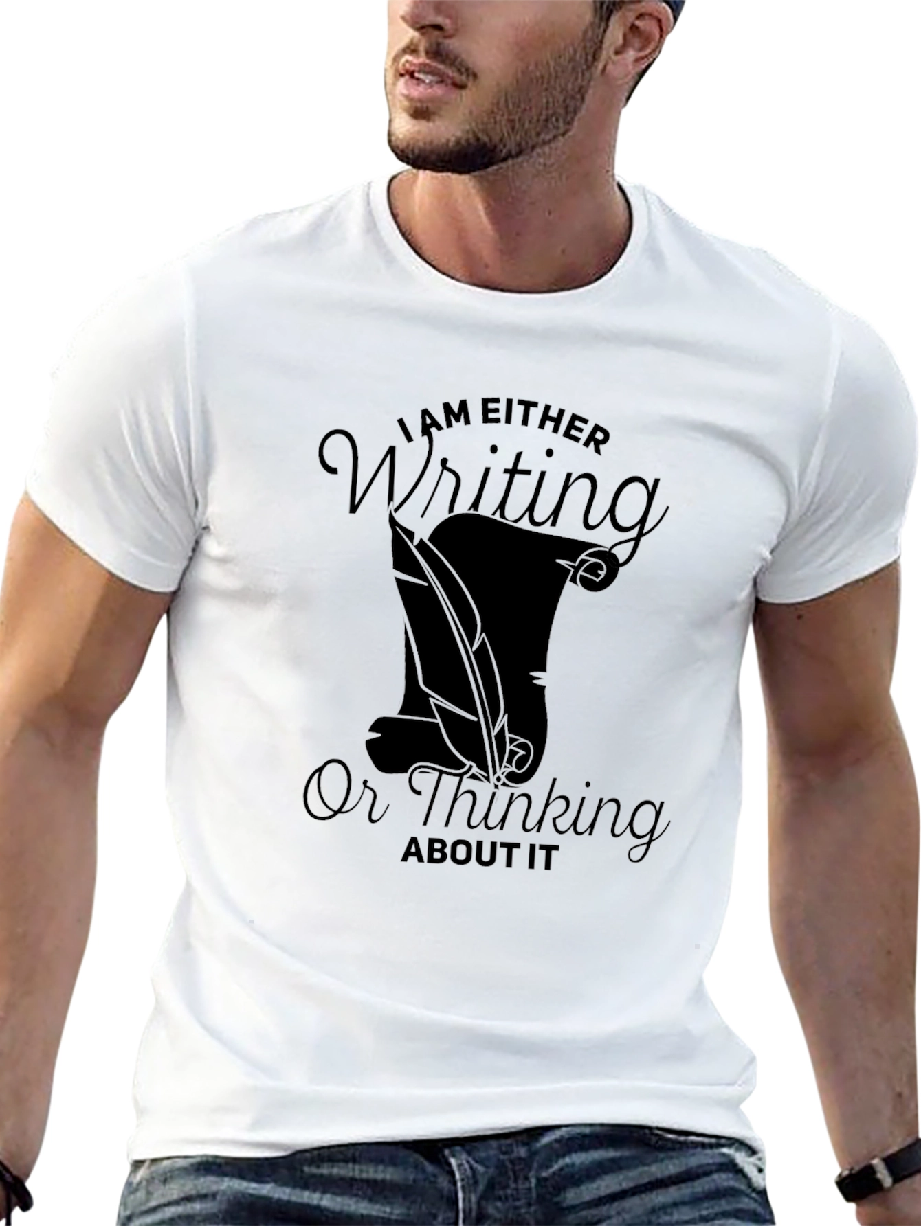 I am Either Writing T-Shirt