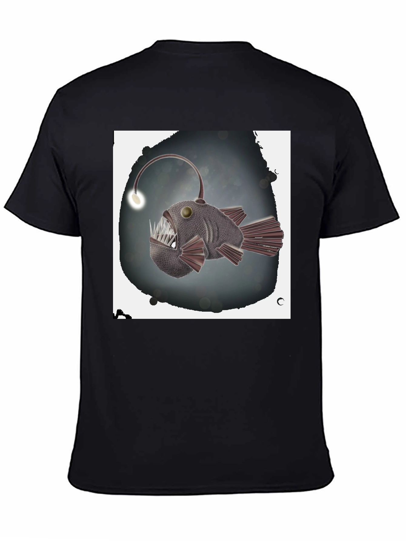 Anglerfish Graphic Tee - Unique Sea Creature Design