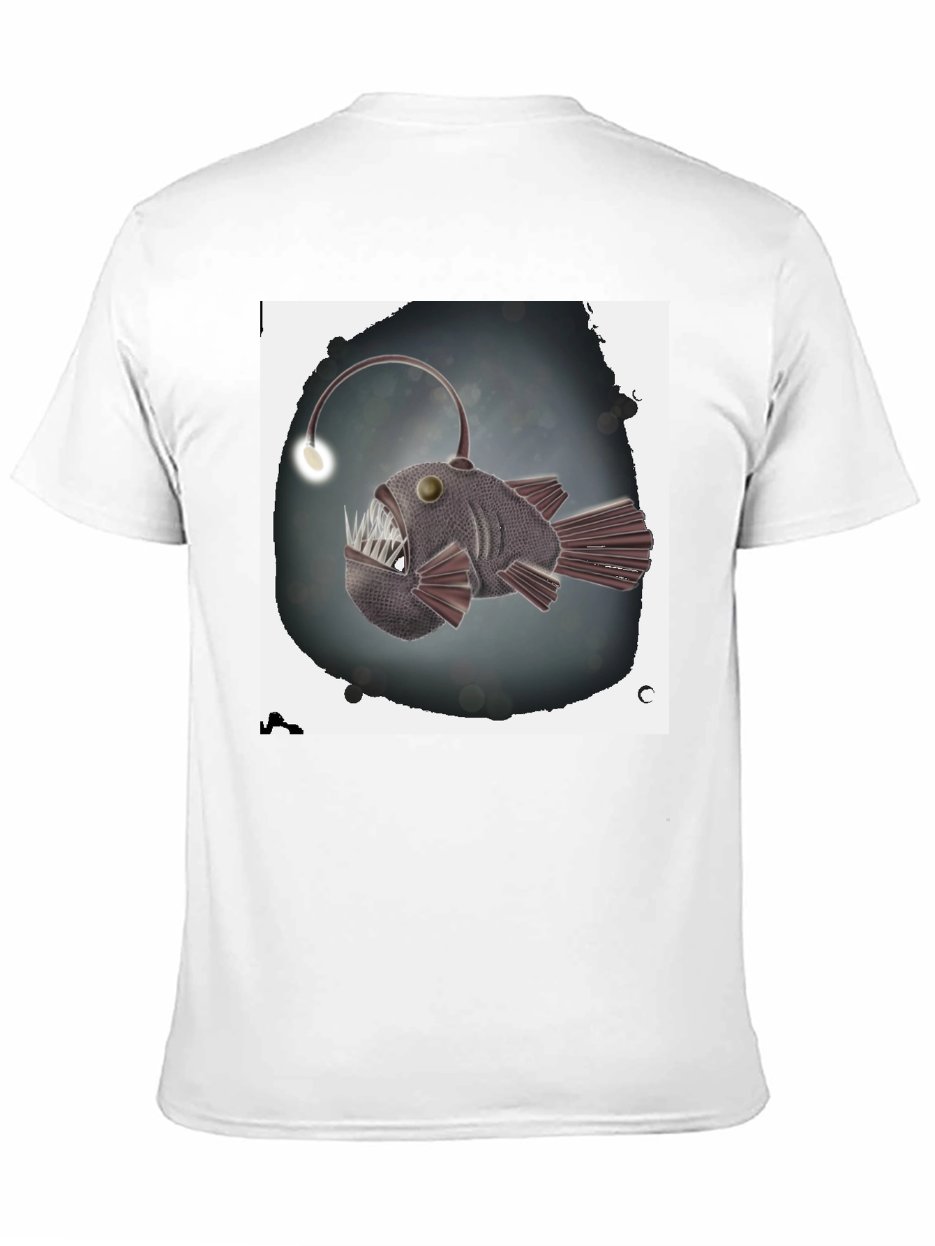 Anglerfish Graphic Tee - Unique Sea Creature Design