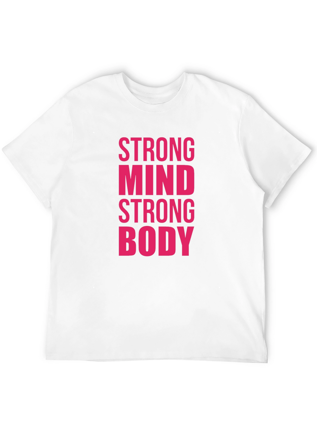 Strong Mind Strong Body Graphic Tee - Black
