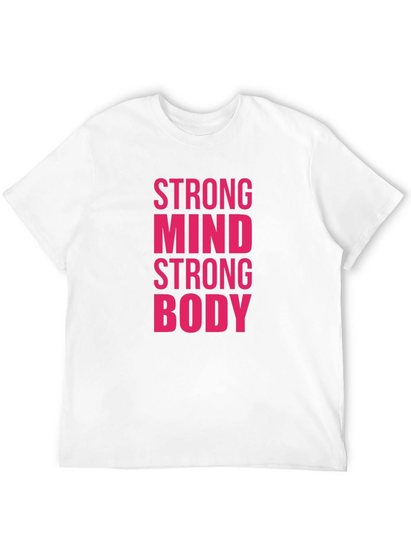 Strong Mind Strong Body Graphic Tee - Black