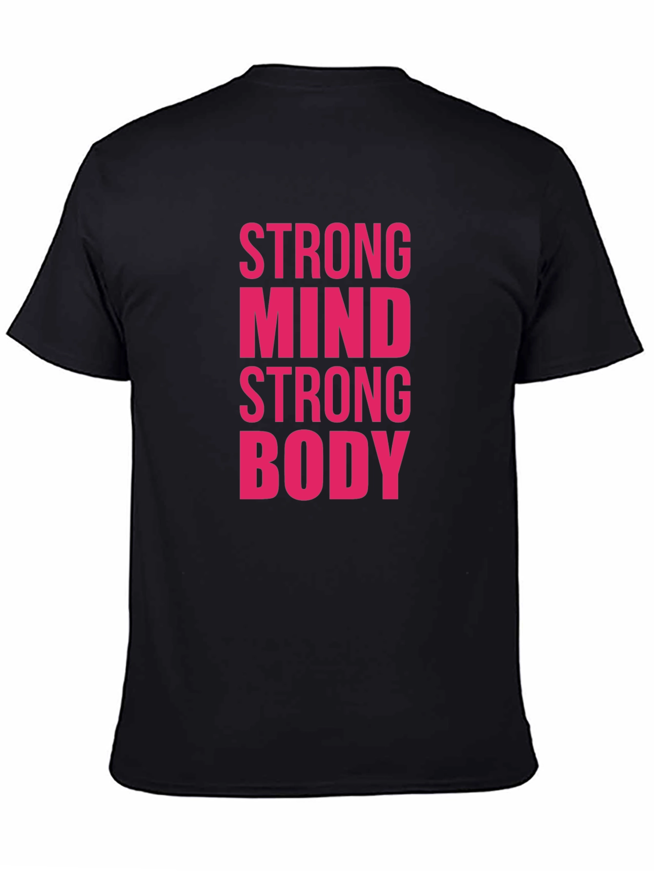 Strong Mind Strong Body Graphic Tee - Black