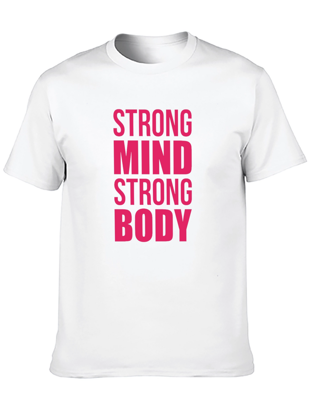 Strong Mind Strong Body Graphic Tee - Black