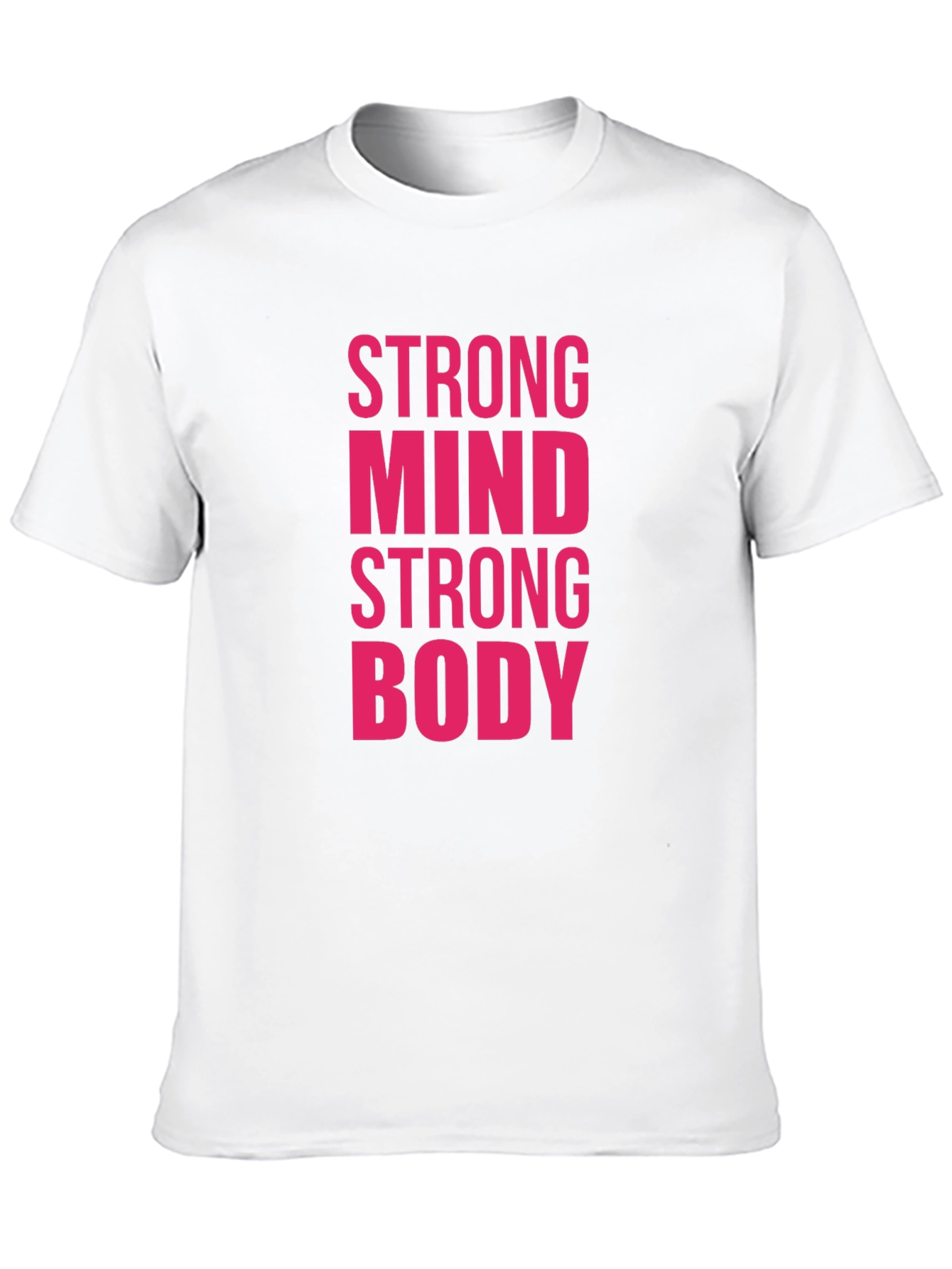 Strong Mind Strong Body Graphic Tee - Black