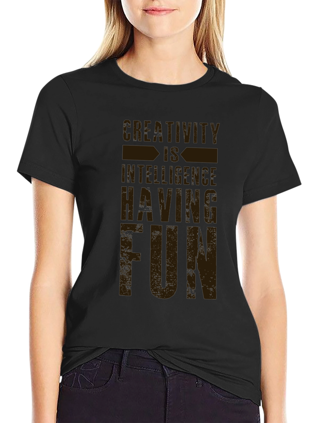Creativity is Intelligence Having Fun Graphic Tee