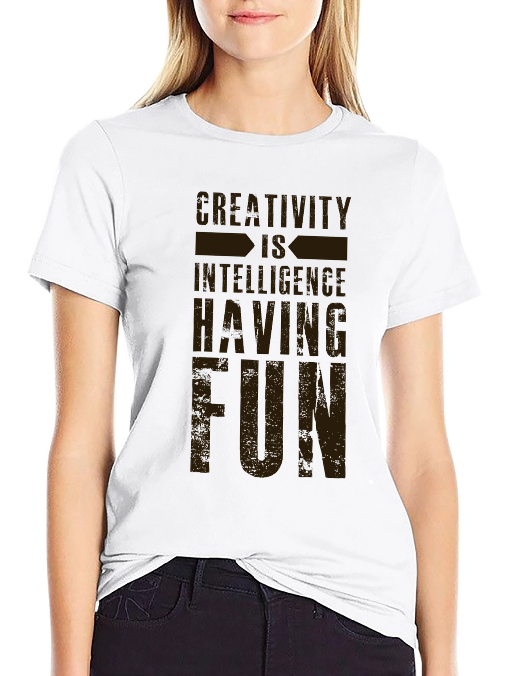 Creativity is Intelligence Having Fun Graphic Tee
