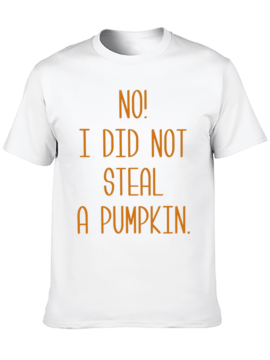 No! I Did Not Steal A Pumpkin T-Shirt