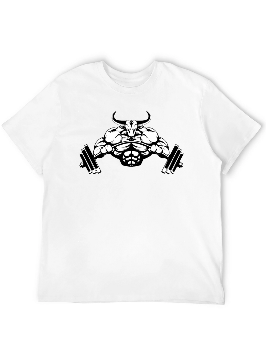 Bull Gym T-Shirt - Black Graphic Tee