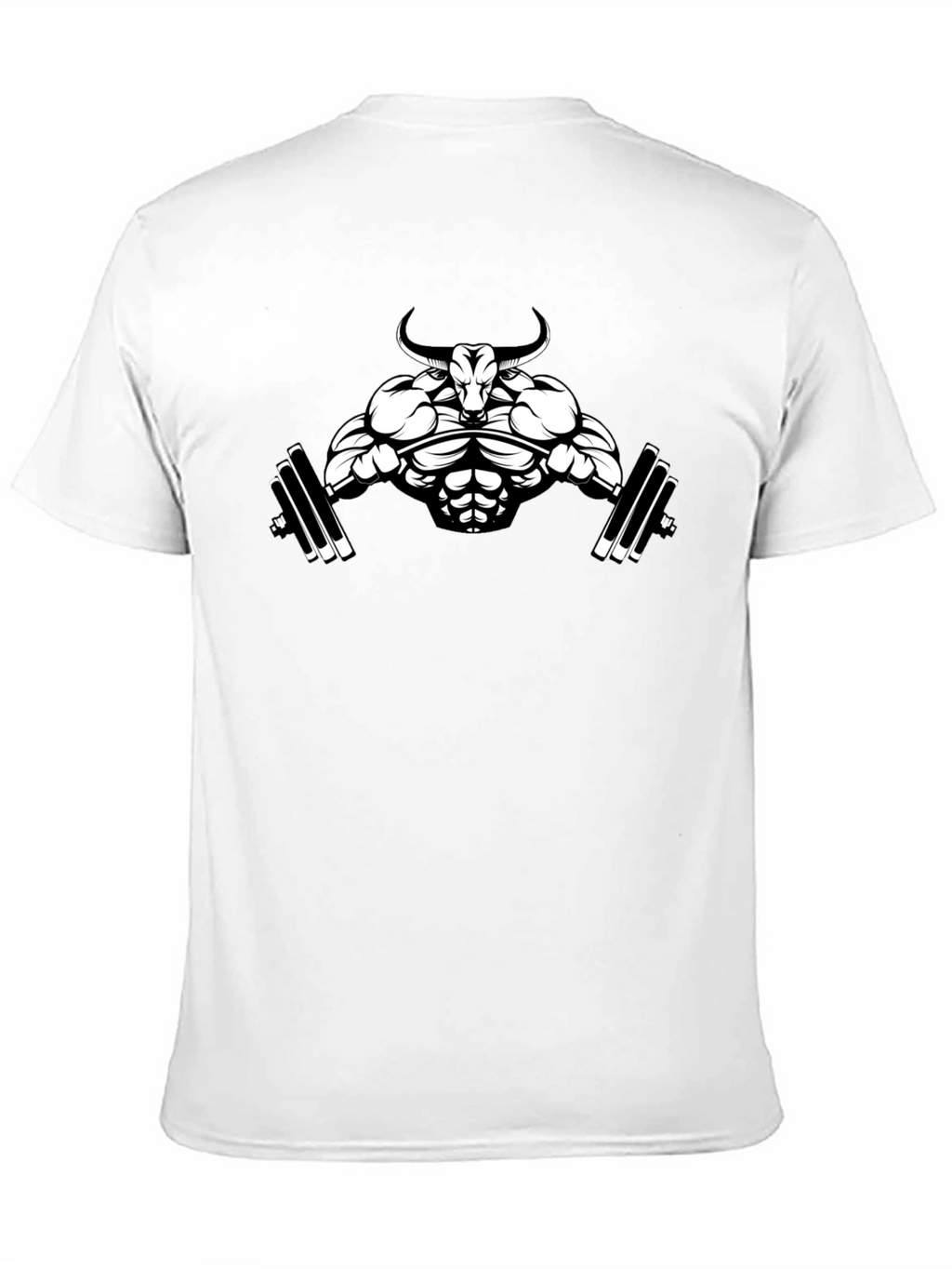Bull Gym T-Shirt - Black Graphic Tee