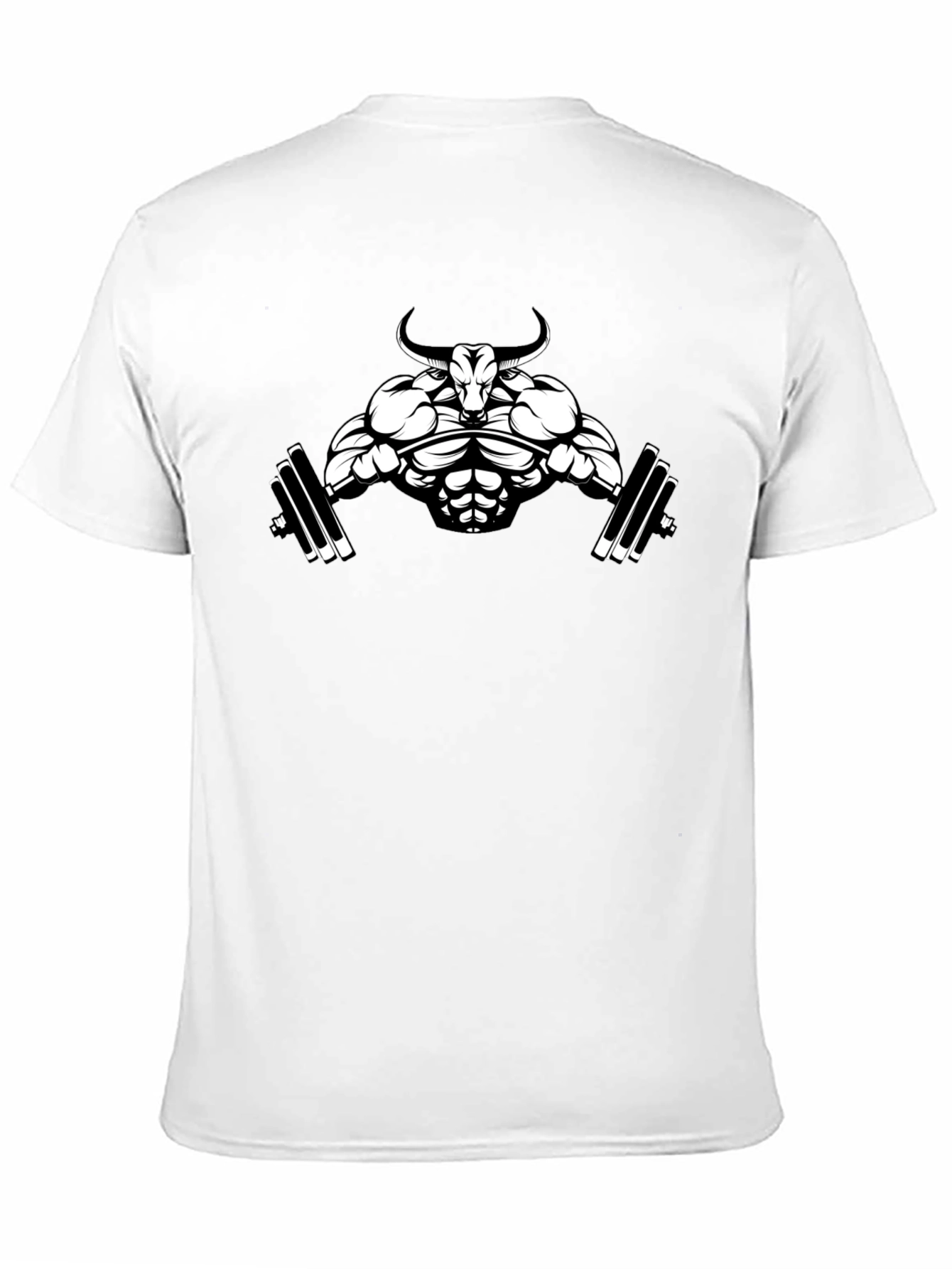 Bull Gym T-Shirt - Black Graphic Tee