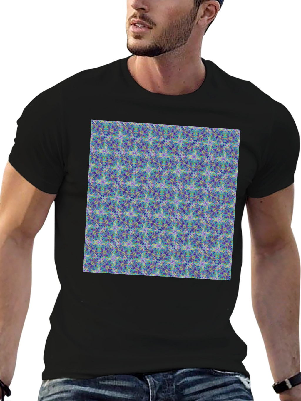 Kaleidoscope Pattern Tee