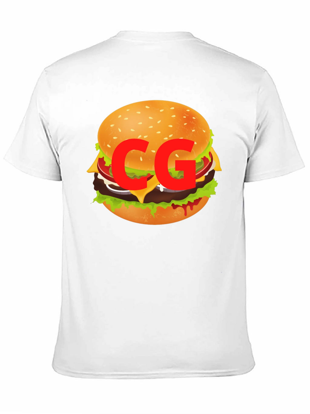 Burger Graphic Tee - Casual Cool