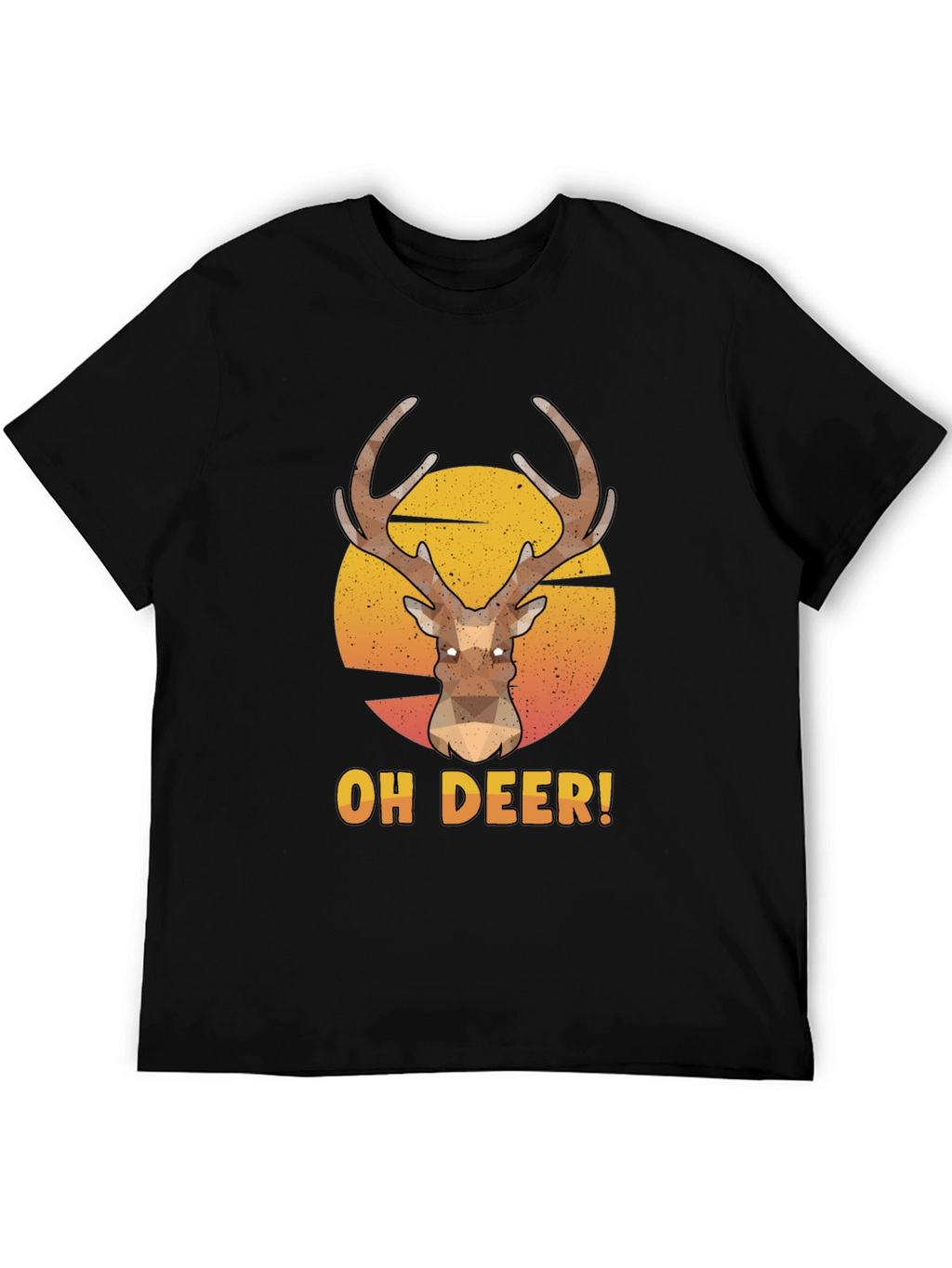 Oh Deer! Graphic Print T-Shirt