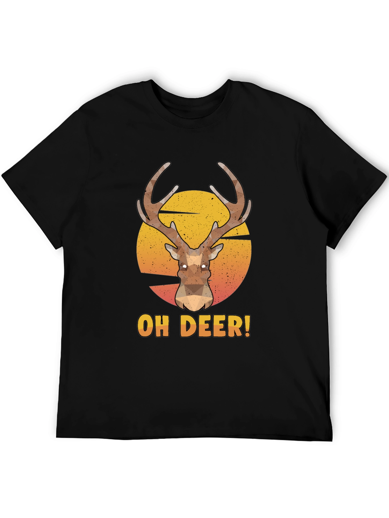 Oh Deer! Graphic Print T-Shirt